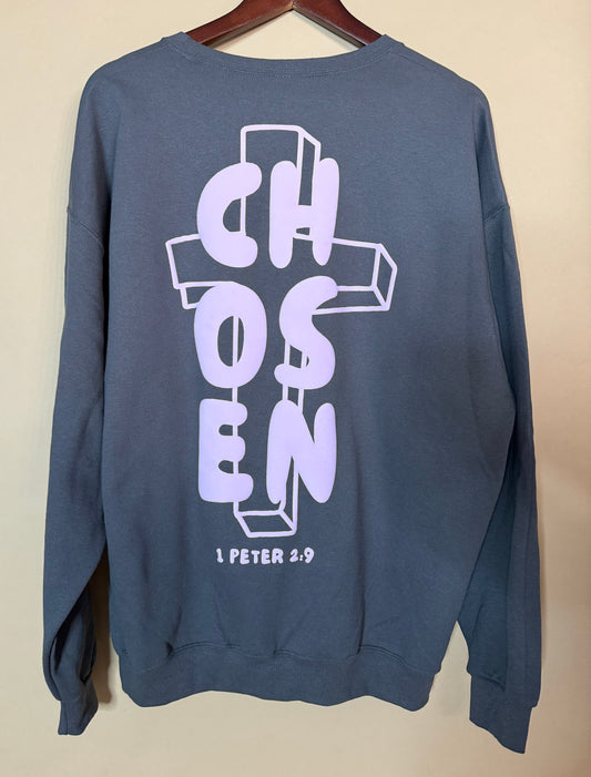 "CHOSEN" - Oversized Crewneck Sweatshirt